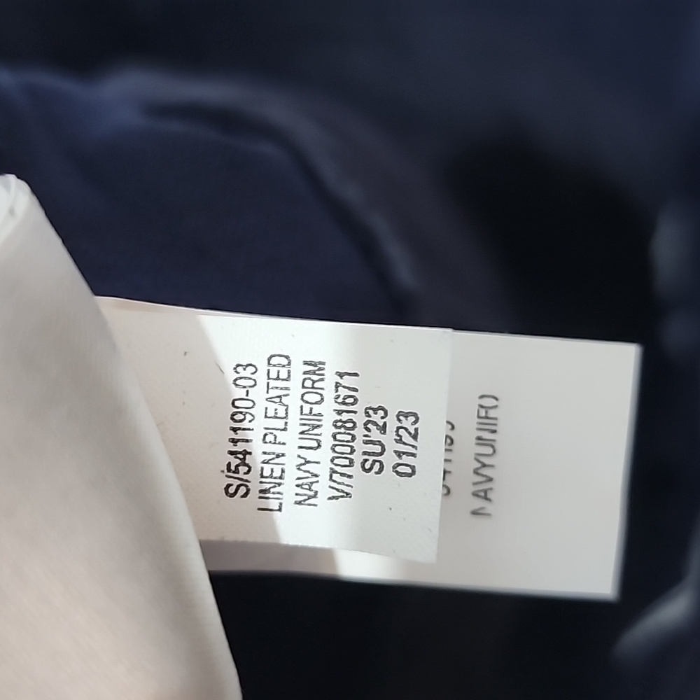 Gap linen blend pleated pants size 14 Tall - Picture 6 of 7